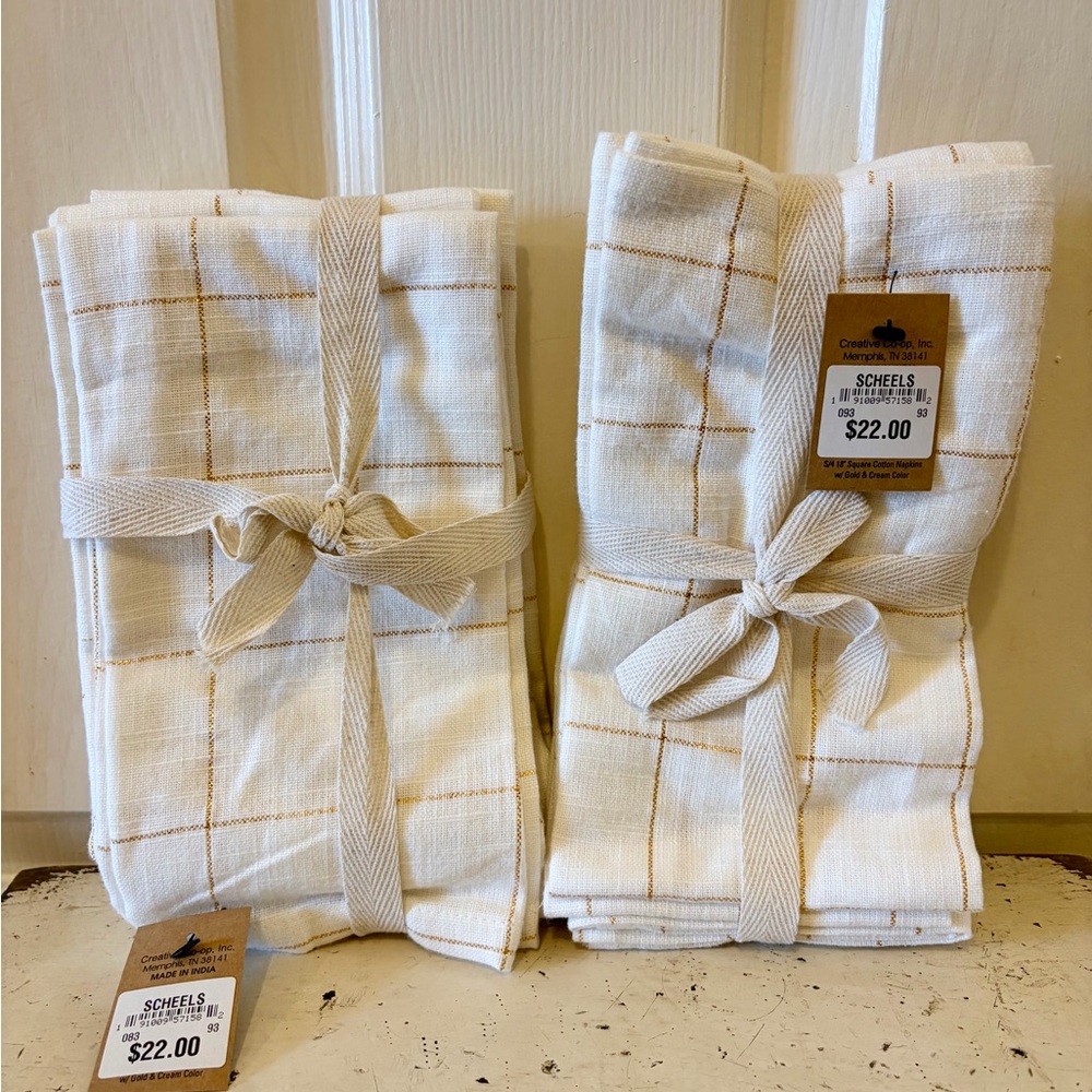 Creative Co Op Cotton Napkins